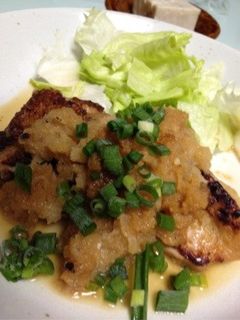 鶏もも肉の塩麹漬け焼き~大根おろし煮-レシピのメイン写真