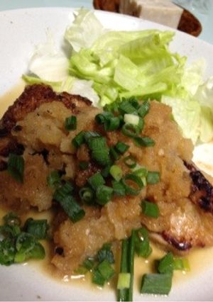 鶏もも肉の塩麹漬け焼き～大根おろし煮-レシピのメイン写真