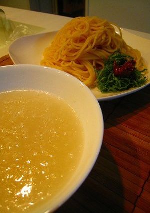 大根おろしスープのつけスパ-レシピのメイン写真