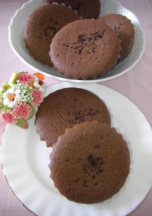 チョコマドレーヌ-レシピのメイン写真