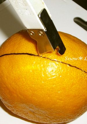 甘夏・はっさく・夏みかんの剥き方-レシピのメイン写真