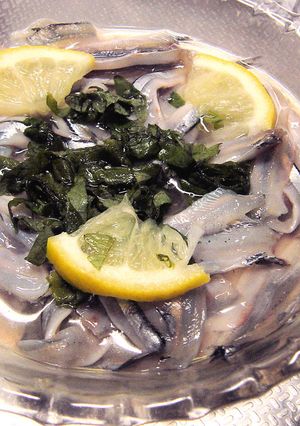 初夏★爽やか料理★キビナゴの青しそマリネ-レシピのメイン写真