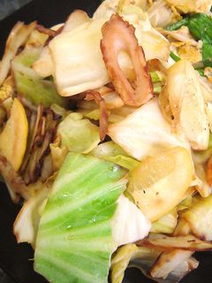 簡単夕飯★キャベツと竹輪のレモンバター炒-レシピのメイン写真