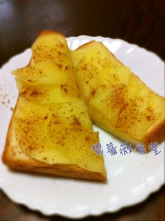 簡単*りんごトースト-レシピのメイン写真