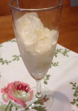 めっちゃ簡単、梅酒のグラニテ!-レシピのメイン写真