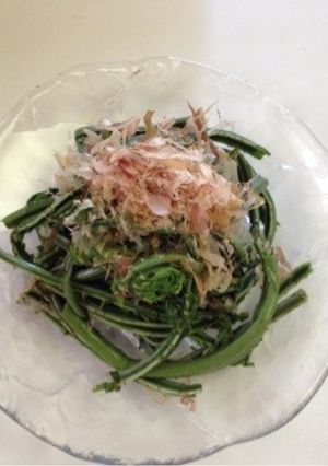 こごみのお浸し-レシピのメイン写真