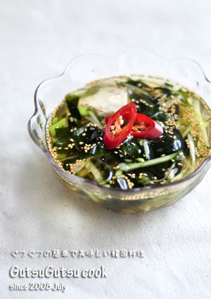 韓国料理キュウリの冷スープオイネングック-レシピのメイン写真