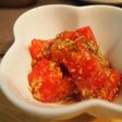 トマトの胡麻和え