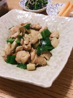 ザーサイと鶏肉の炒め物-レシピのメイン写真