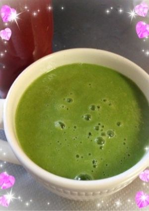 グリーンスムージー☆チンゲン菜-レシピのメイン写真
