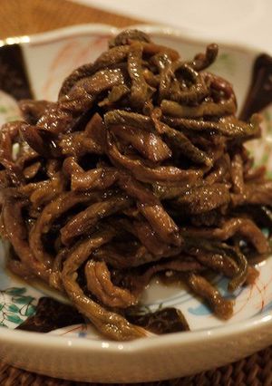 ぜんまいの甘味噌炒め-レシピのメイン写真