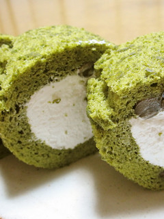 オイルなし★抹茶ロールケーキ-レシピのメイン写真
