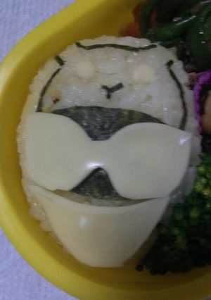 キャラ弁■ゴーバスターズ　イエロー弁当-レシピのメイン写真