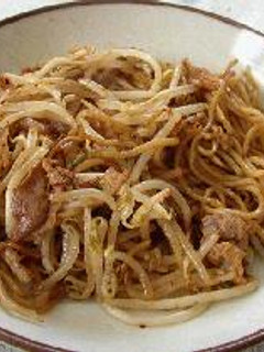 もやしと豚肉の焼きそば-レシピのメイン写真