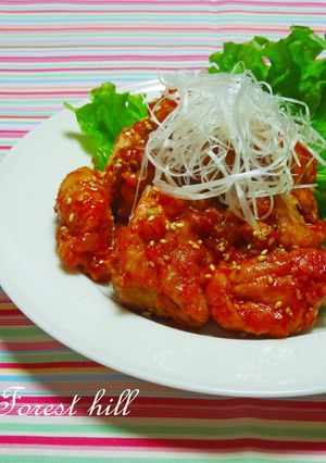 【揚げない】韓国・ヤンニョムチキン-レシピのメイン写真
