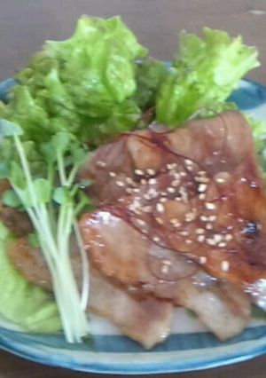 豚バラのハニーナンプラー焼き-レシピのメイン写真