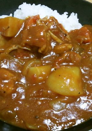 ストウブDE無水トマトカレー-レシピのメイン写真