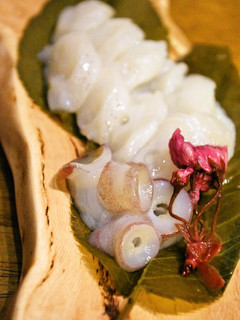 生タコの刺身 桜風味-レシピのメイン写真