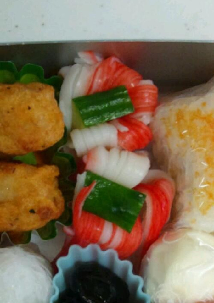 お弁当に簡単!かにかまときゅうりのおかず-レシピのメイン写真
