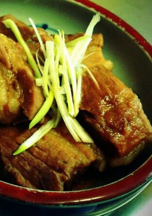 圧力鍋でかんたん豚の角煮　-レシピのメイン写真