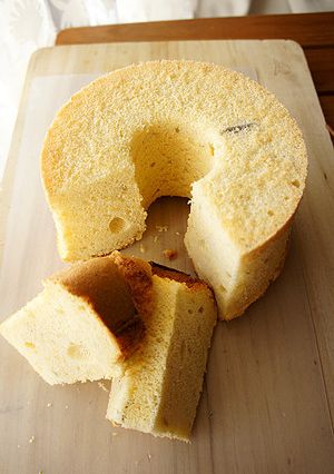 お野菜スイーツ♪塩ごぼうのシフォン-レシピのメイン写真