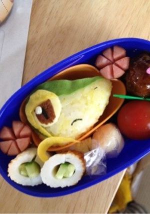 ＊ポケモンキャラ弁＊〜ツタージャ〜-レシピのメイン写真