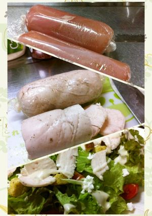 HM鶏ハム-レシピのメイン写真