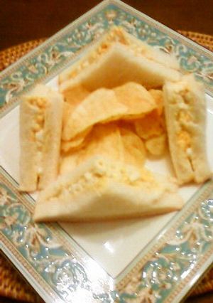 簡単！　カフェのタマゴサンド-レシピのメイン写真