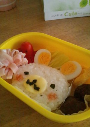 幼稚園キャラ弁☆うさぎ-レシピのメイン写真
