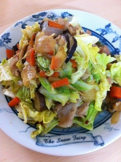 ☆焼肉のタレで簡単美味☆野菜炒め☆-レシピのメイン写真