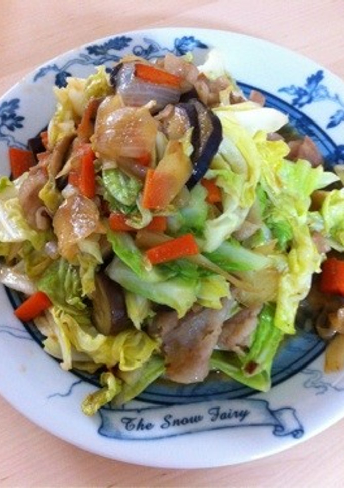 ☆焼肉のタレで簡単美味☆野菜炒め☆-レシピのメイン写真