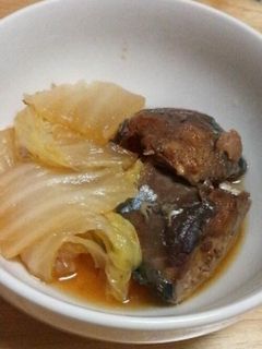 簡単過ぎる!さば缶と白菜の煮物-レシピのメイン写真
