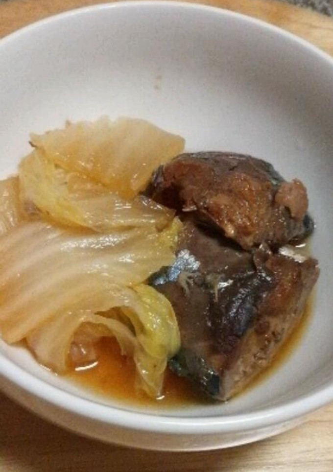 簡単過ぎる！さば缶と白菜の煮物-レシピのメイン写真