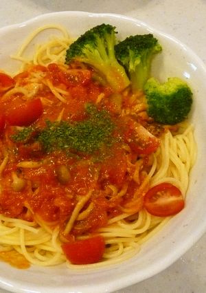 トマトのクリームパスタ-レシピのメイン写真