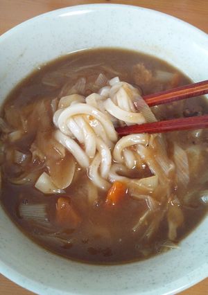 簡単リメイク♪カレーうどん-レシピのメイン写真