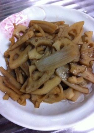 きんぴられんこん-レシピのメイン写真