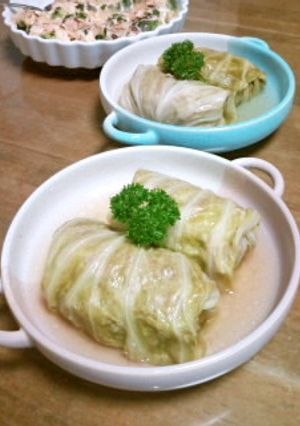 我が家のロールキャベツ-レシピのメイン写真