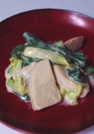 里芋と葉玉葱のクリーム煮-レシピのメイン写真