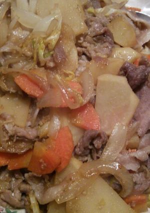 焼き肉のタレで！冷めても旨い野菜炒め☆-レシピのメイン写真
