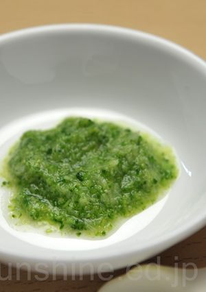 【離乳食 初期】ブロッコリーペースト-レシピのメイン写真
