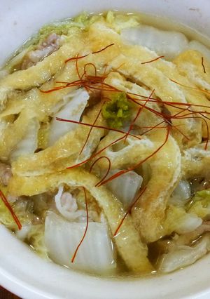 ☆白菜とバラ肉ミルフィーユ蒸し☆レンジ♪-レシピのメイン写真