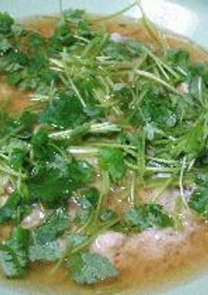 鶏肉と長芋のふわふわ蒸し。-レシピのメイン写真