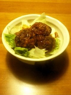 ハンバーグ丼-レシピのメイン写真