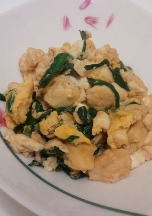 お手軽!ニラで炒り豆腐-レシピのメイン写真