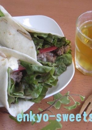 牛肉のトルティーヤ-レシピのメイン写真