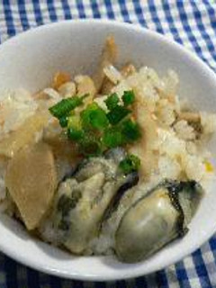 牡蠣の混ぜご飯-レシピのメイン写真