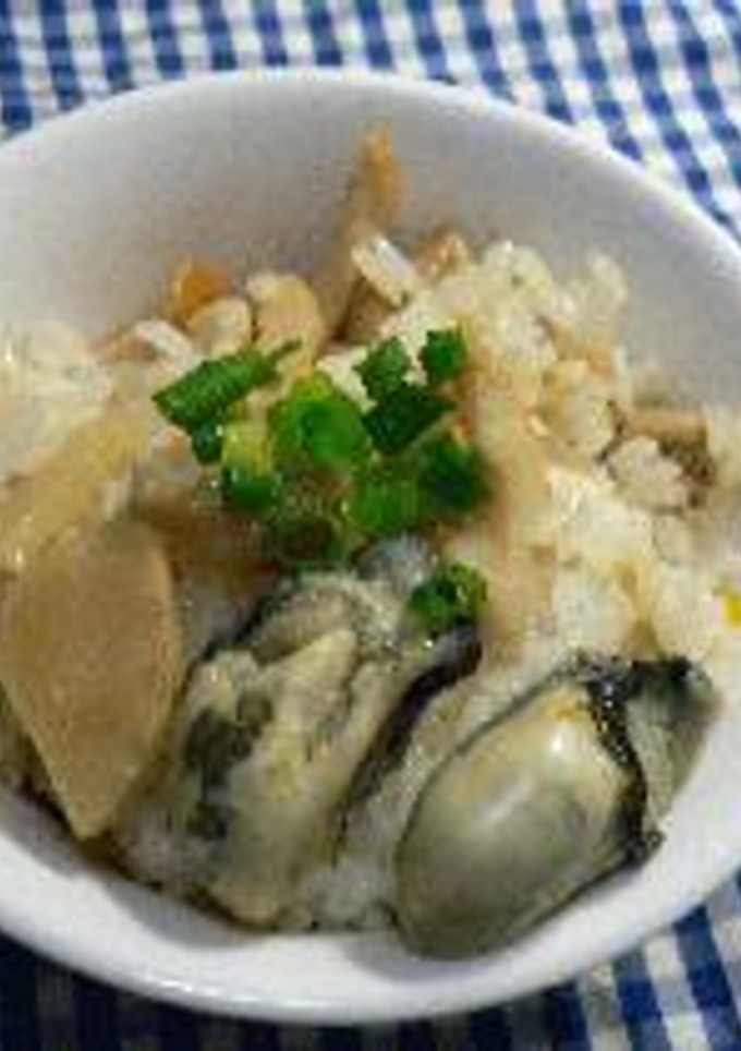 牡蠣の混ぜご飯-レシピのメイン写真