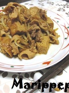 厚揚げと豚バラともやしの味噌炒め-レシピのメイン写真