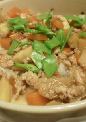 たけのこどんぶり-レシピのメイン写真