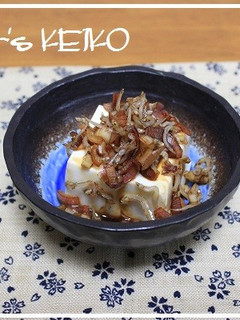 【農家のレシピ】ミョウガとジャコの冷奴-レシピのメイン写真